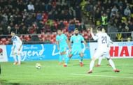 The Indian forwards cut a forlorn figure today.